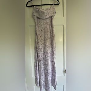 Hello Molly Better Than Friends lilac maxi dress size 4